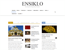 Tablet Screenshot of ensiklo.com